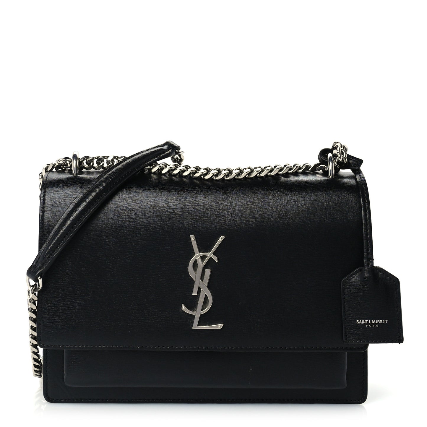 Calfskin Medium Monogram Sunset Black