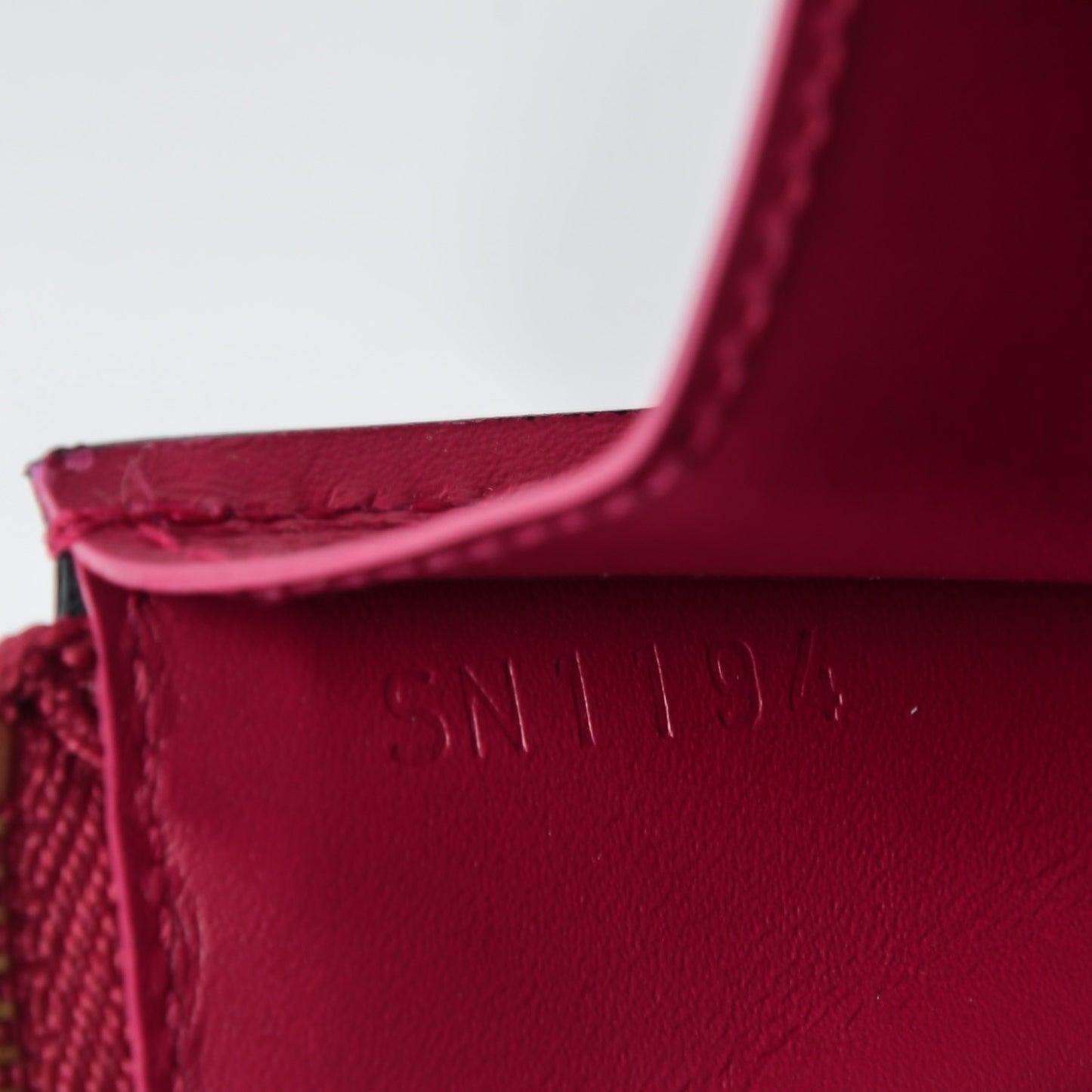 Vernis Key Pouch Rose Indien