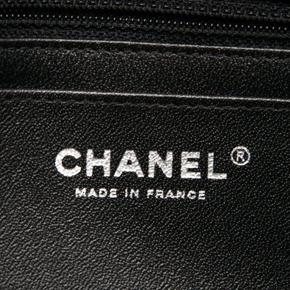 Chanel Caviar Chevron Quilted Mini Rectangular Flap Black 6 of 7