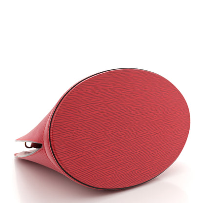Louis Vuitton Epi Cluny Castillan Red 4 of 12