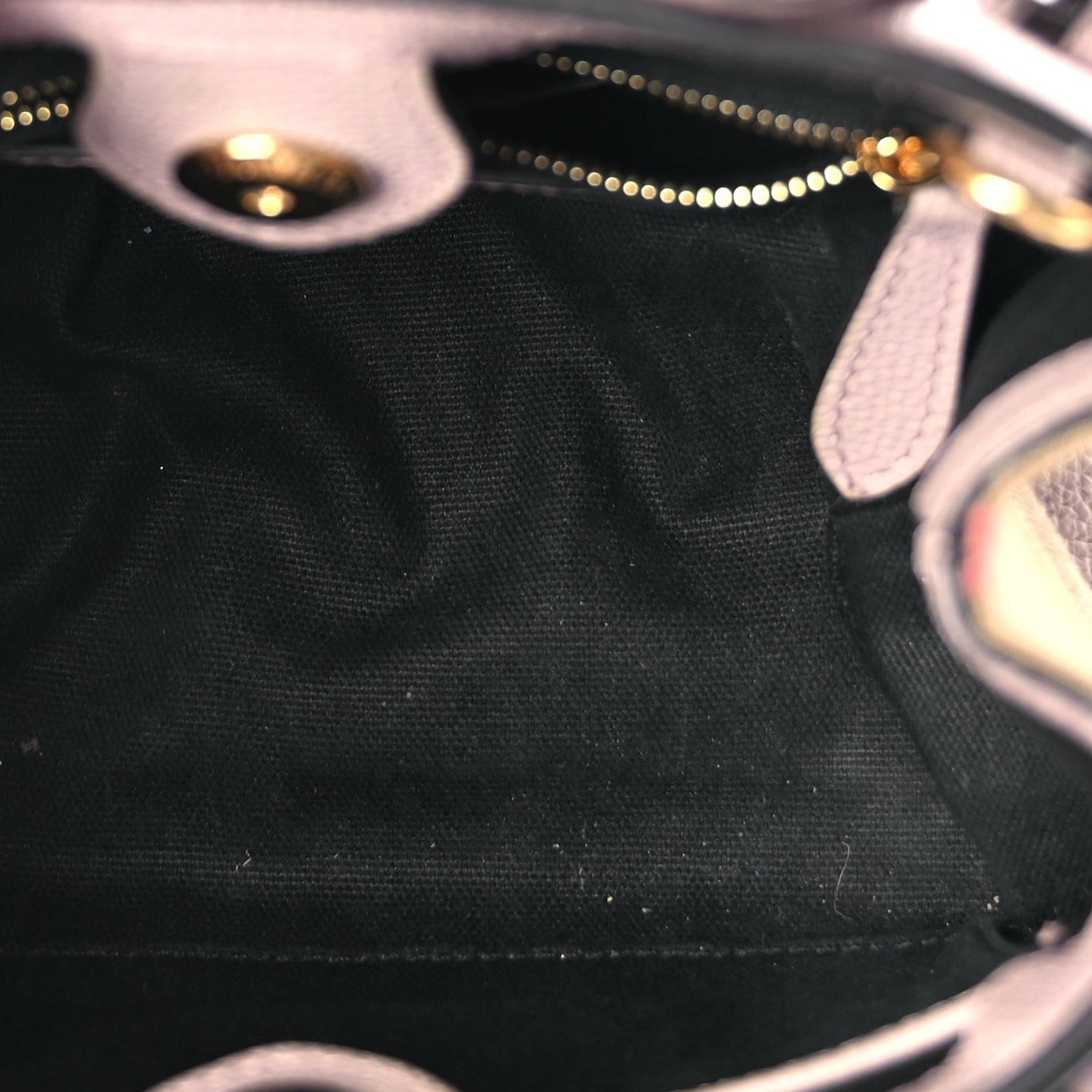 Burberry Derby Calfskin House Check Small Banner Tote Pale Orchid 4 of 8
