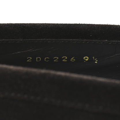 Prada Vitello Scamosciato Triangle Mens Loafers 9.5 Brown 7 of 10