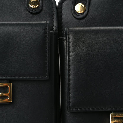 Fendi Calfskin Multi Pocket Belt  Black 4 of 6