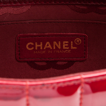 Chanel Patent Square Stitched Mini Flap Red 6 of 8