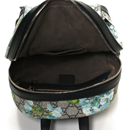 Gucci GG Supreme Monogram Blooms Small Day Backpack Blue 4 of 9