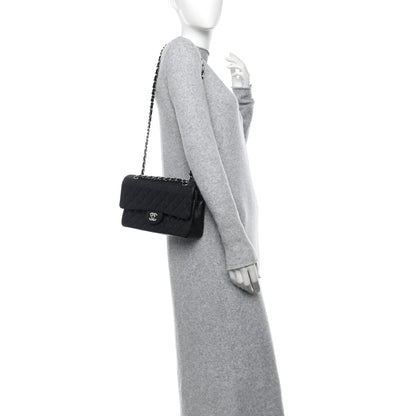 Chanel Caviar Quilted Medium Double Flap Black 2 of 11