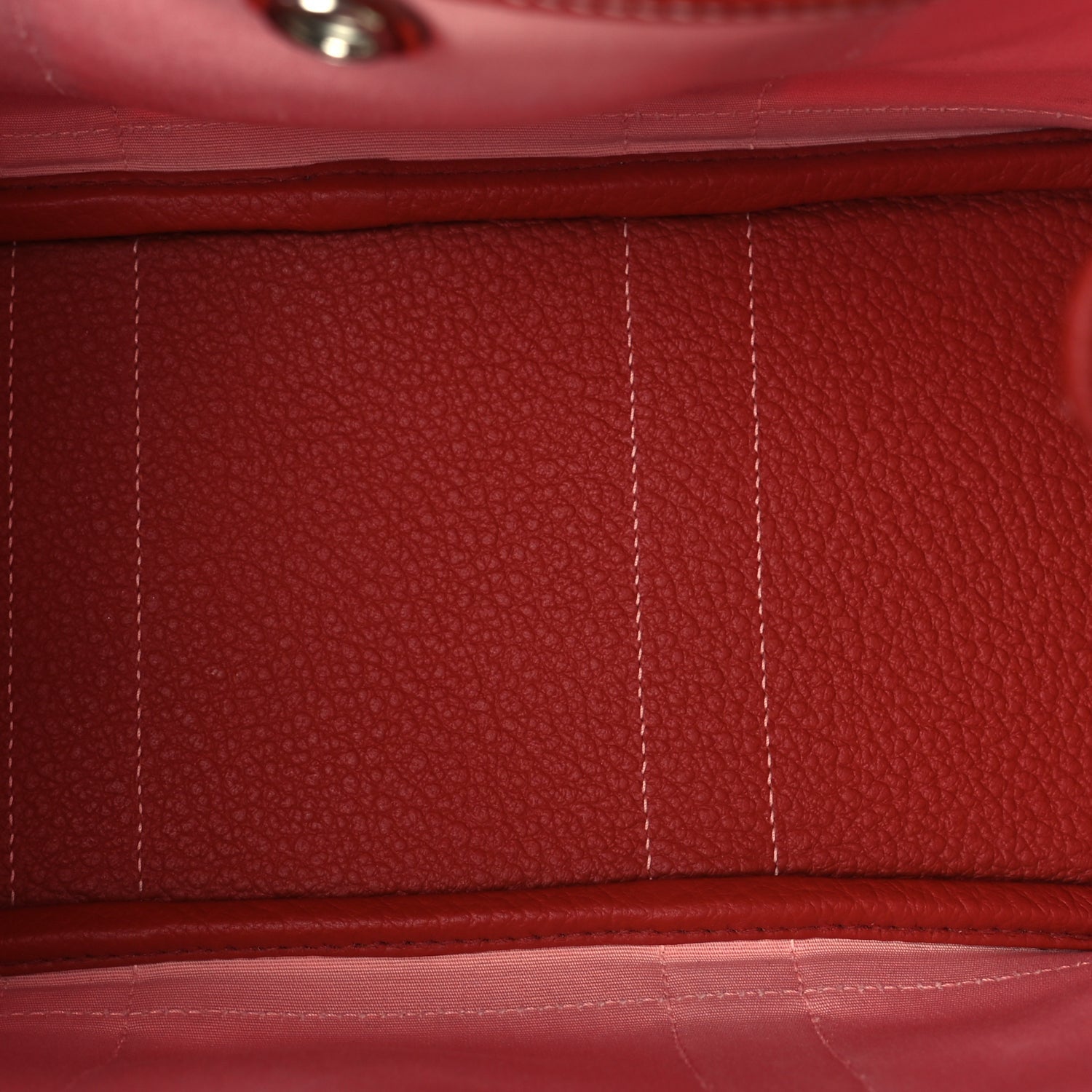 Hermes Toile Militaire Vache Country Garden Party Tote 30  Rose Sakura Rouge Duchesse 4 of 9