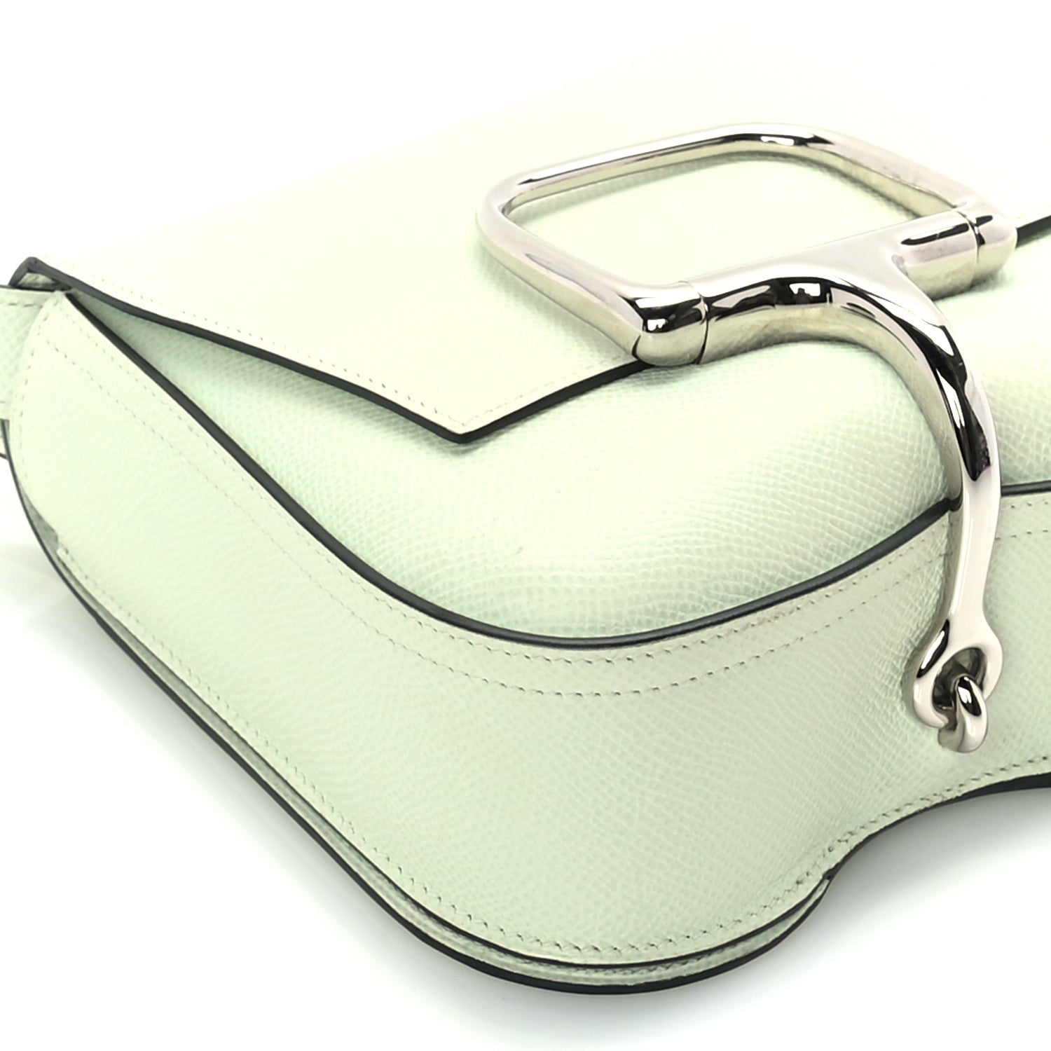 Hermes Epsom Mini Della Cavalleria  Vert Fizz 8 of 9