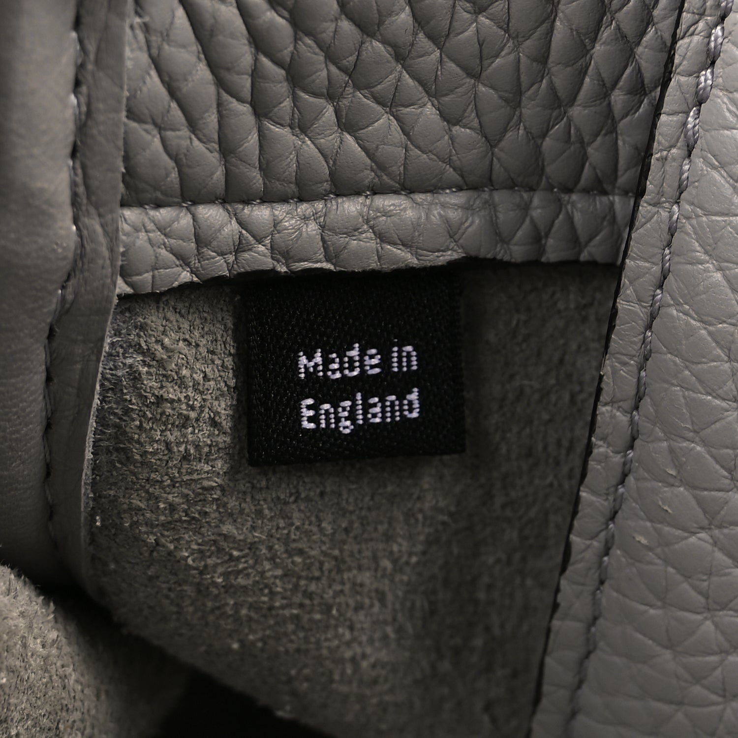 Mulberry Small Classic Grain Bayswater Pale Grey 8 of 10
