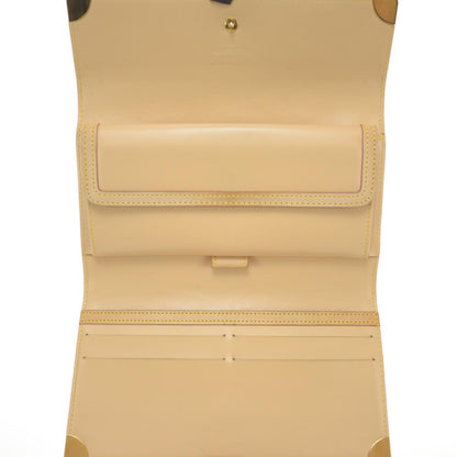 Louis Vuitton Monogram Multicolor Porte Tresor International Wallet Black 5 of 7