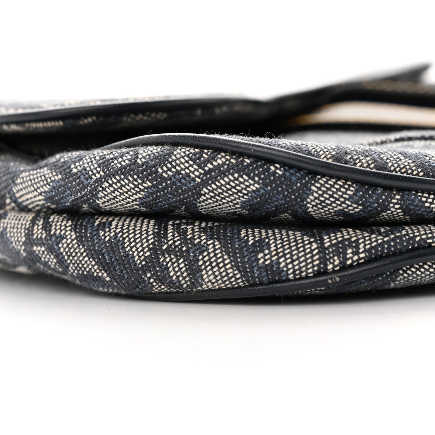 Christian Dior Monogram Saddle Bag Blue 9 of 17