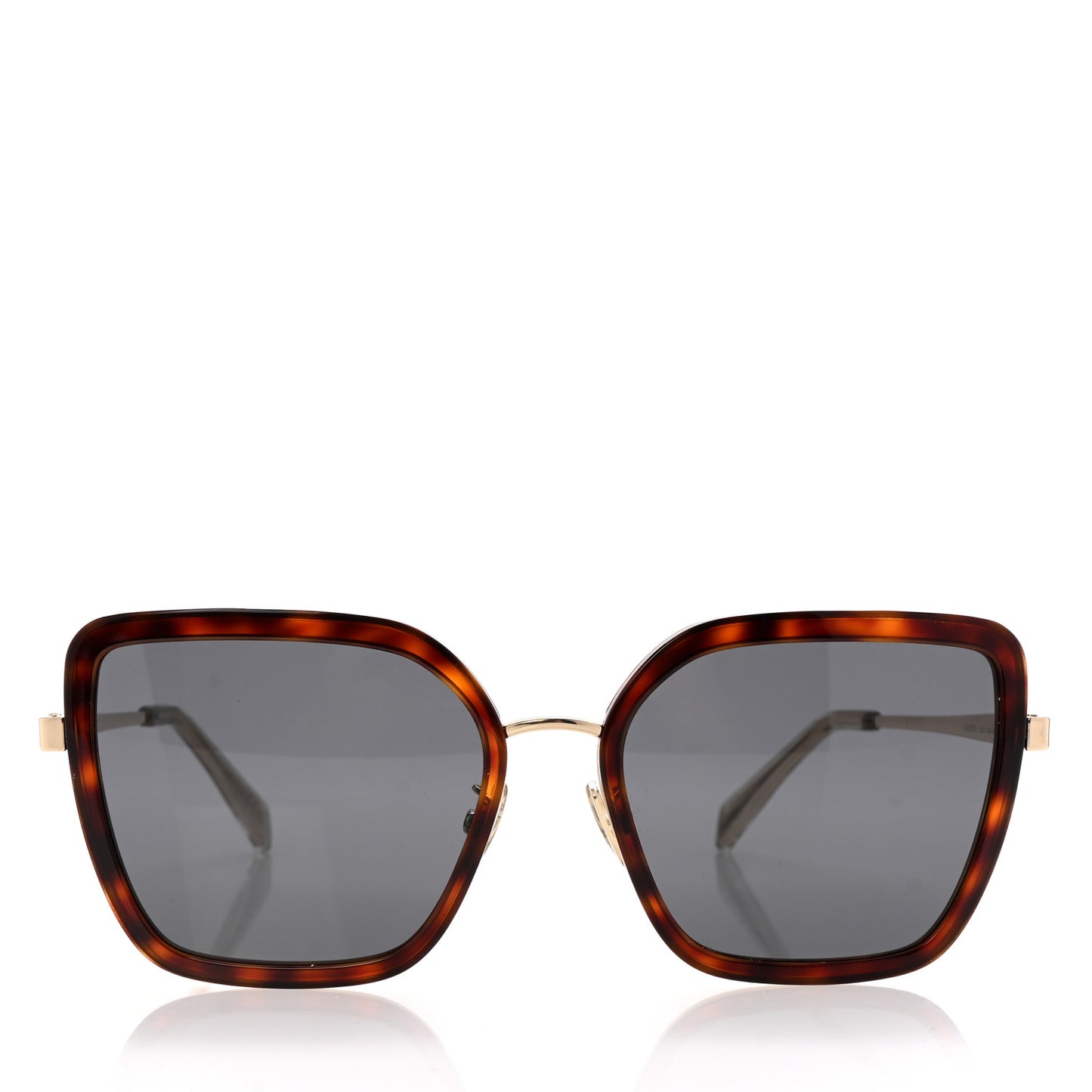 Acetate Square Sunglasses CL 40221U Tortoise