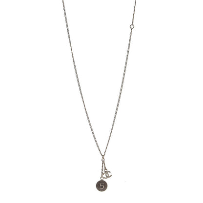 Chanel No 5 CC Necklace Gold 1 of 7