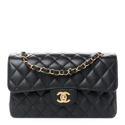 Chanel Caviar Quilted Small Double Flap Black 1 of 11