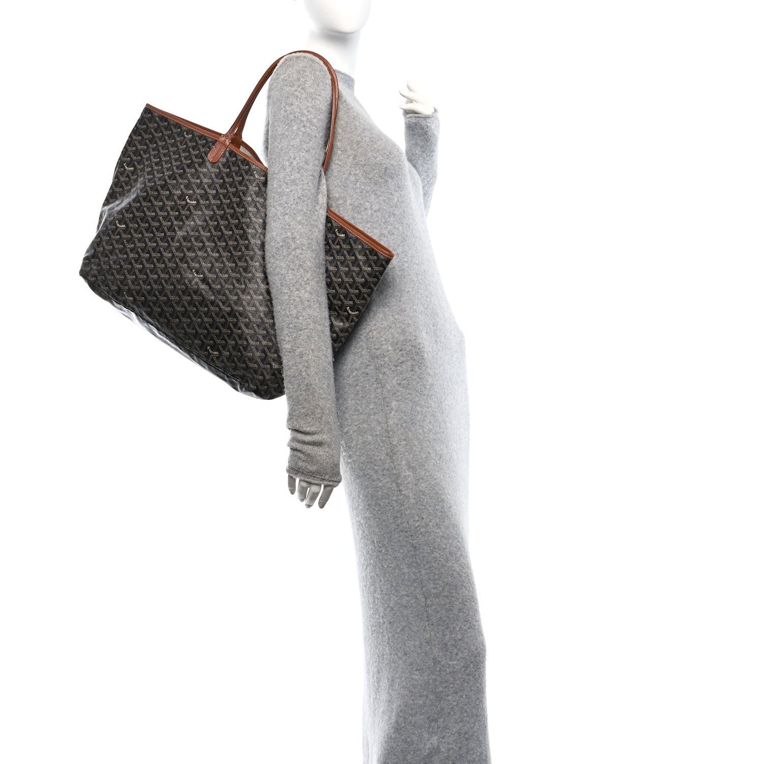 Goyard ine Saint Louis GM Black Gold 3 of 7
