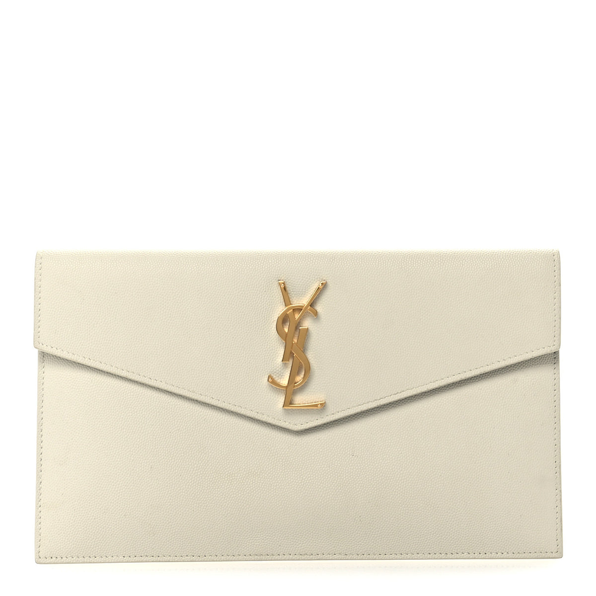 Saint Laurent Grain De Poudre Uptown Pouch Crema Soft 1 of 6