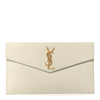 Saint Laurent Grain De Poudre Uptown Pouch Crema Soft 1 of 6