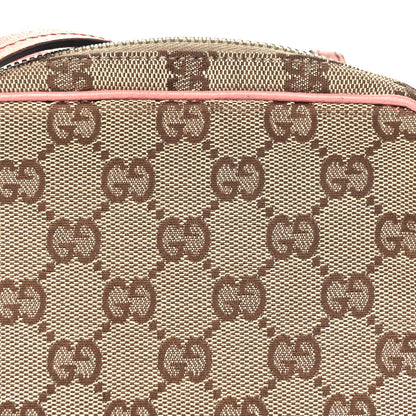 Gucci Monogram Bree Crossbody Bag Beige Soft Pink 6 of 8