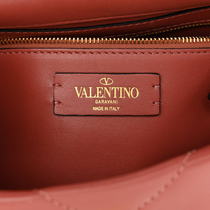 Valentino Garavani Nappa Medium Roman Stud Shoulder Bag Gingerbread 6 of 9