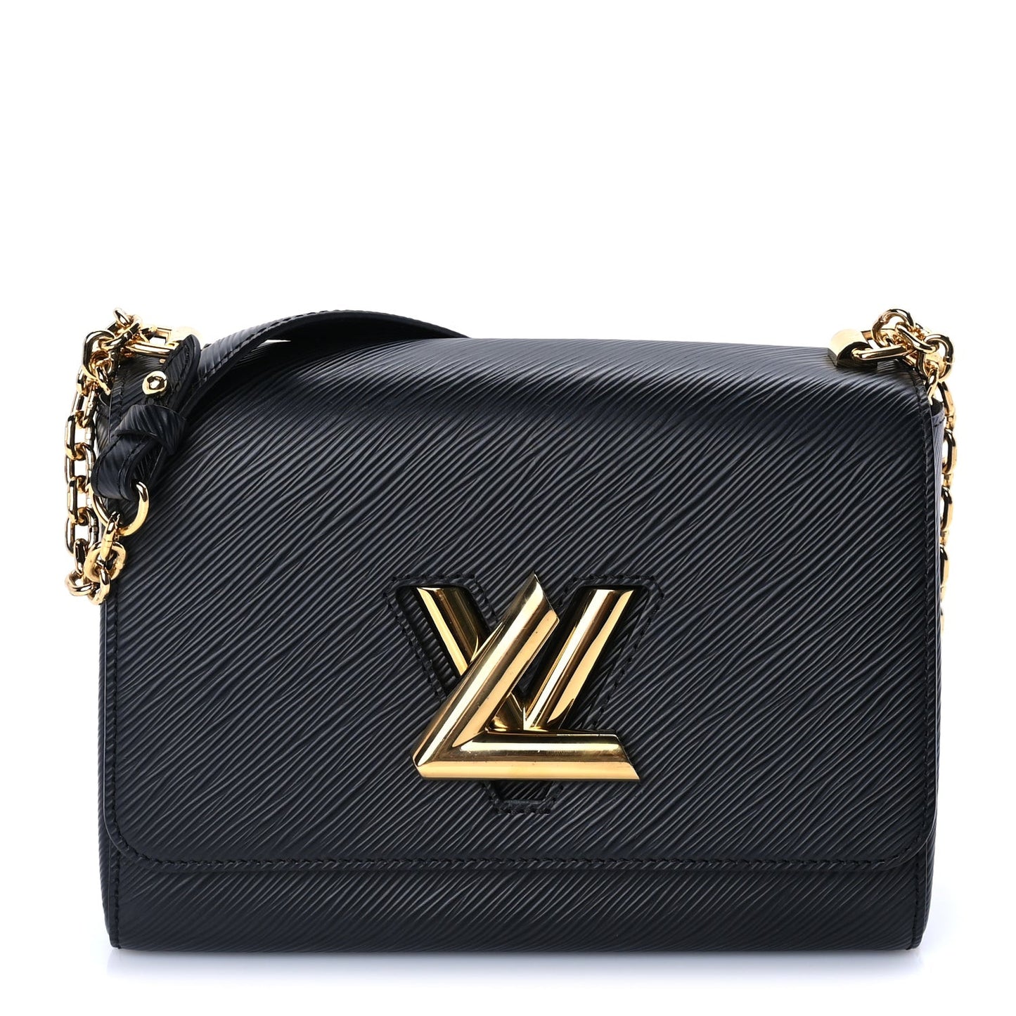 Epi Twist Shoulder Bag MM Black