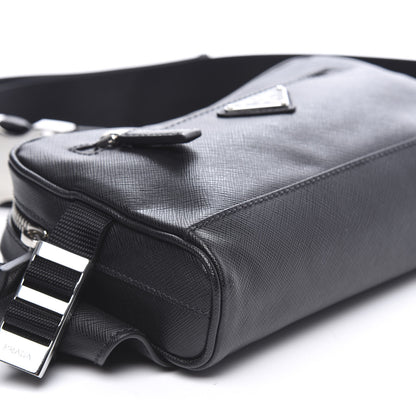 Prada Saffiano Belt Bag Black 6 of 8