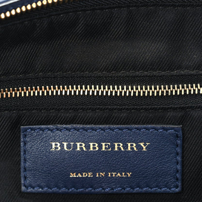 Burberry Horseferry Check Small Chichester Crossbody Clutch Bag Blue 5 of 8