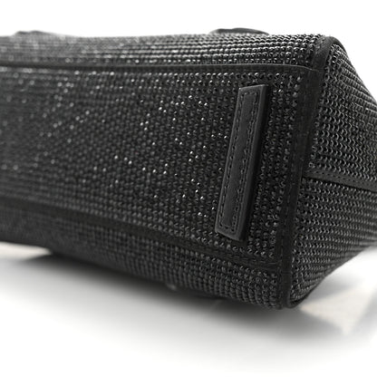 Givenchy Lambskin Satin Strass Mini Antigona Stretch Black 9 of 9