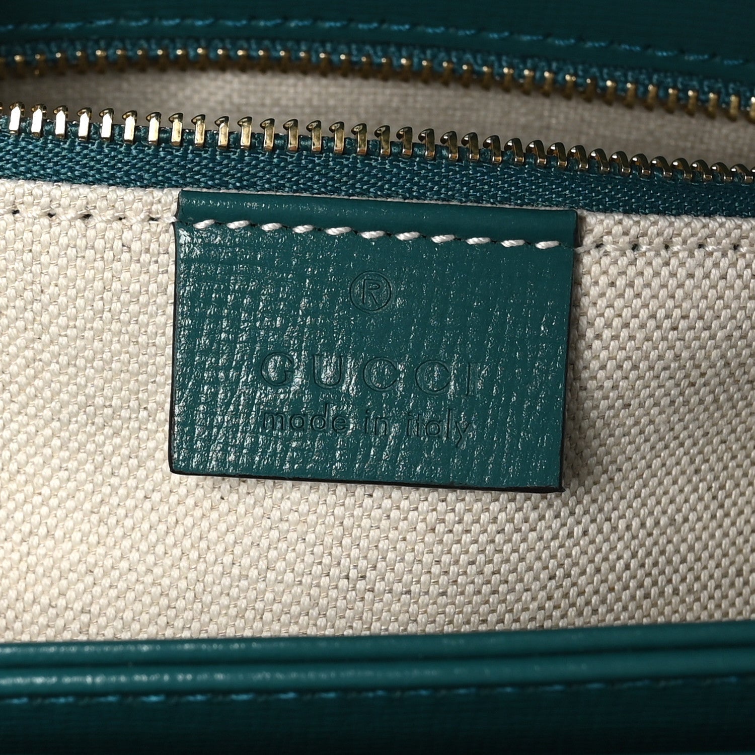 Gucci Azalea Calfskin Horsebit 1955 Shoulder Bag Imperial Blue Pavone 6 of 7