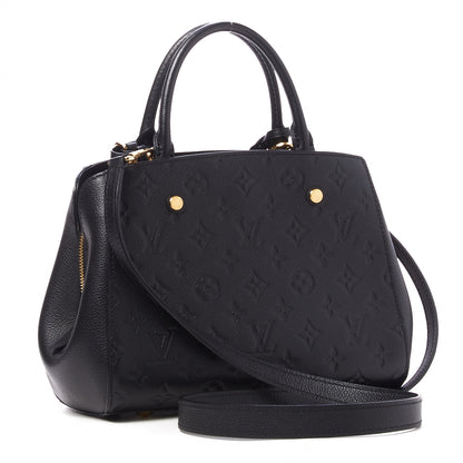 Louis Vuitton Empreinte Montaigne BB Black 3 of 8