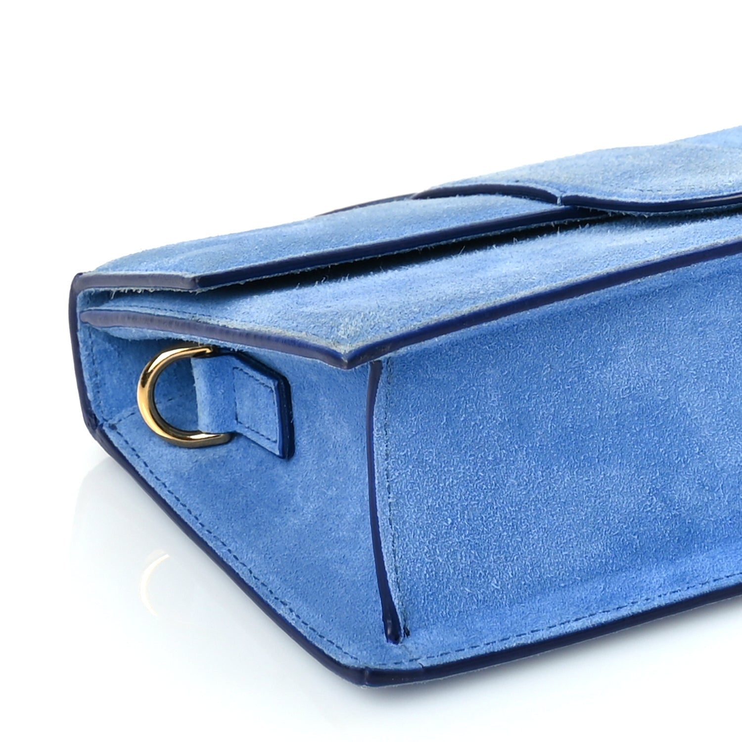 Jacquemus Nubuck Le Grand Bambino Blue 7 of 8