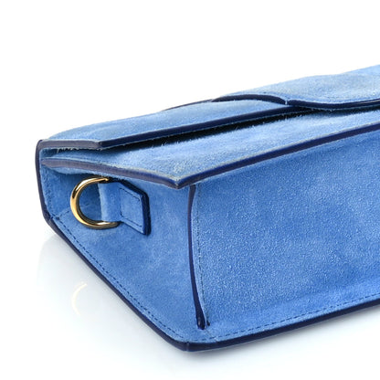 Jacquemus Nubuck Le Grand Bambino Blue 7 of 8