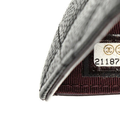 Chanel Caviar Quilted Yen Wallet Black 8 of 8