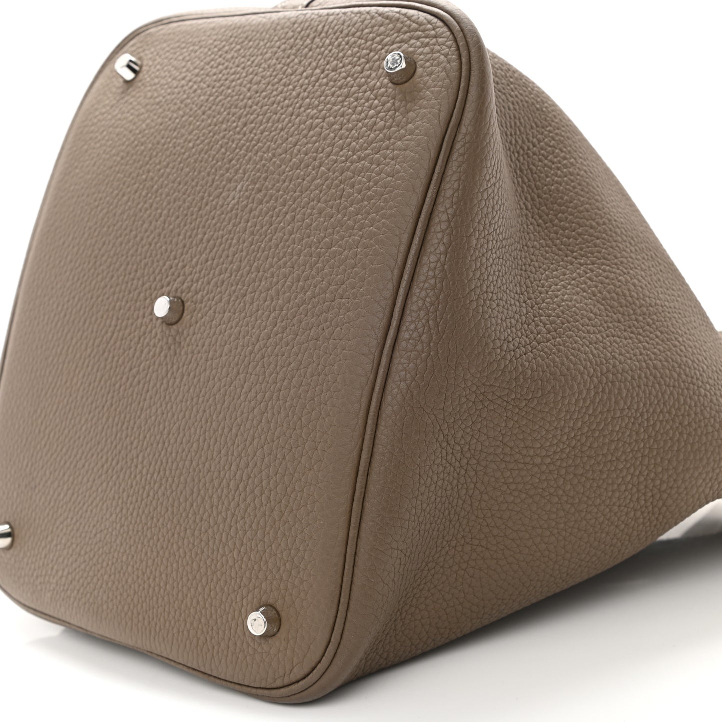 Taurillon Clemence Picotin Lock 26 GM Etoupe