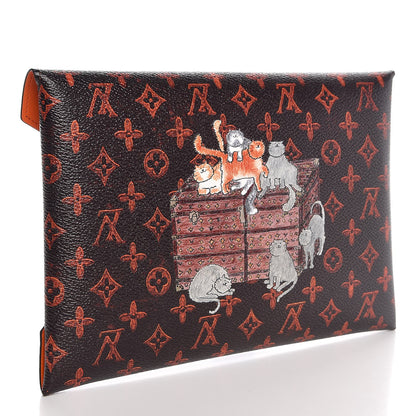 Louis Vuitton Catogram Large Kirigami Pochette Marron 3 of 7