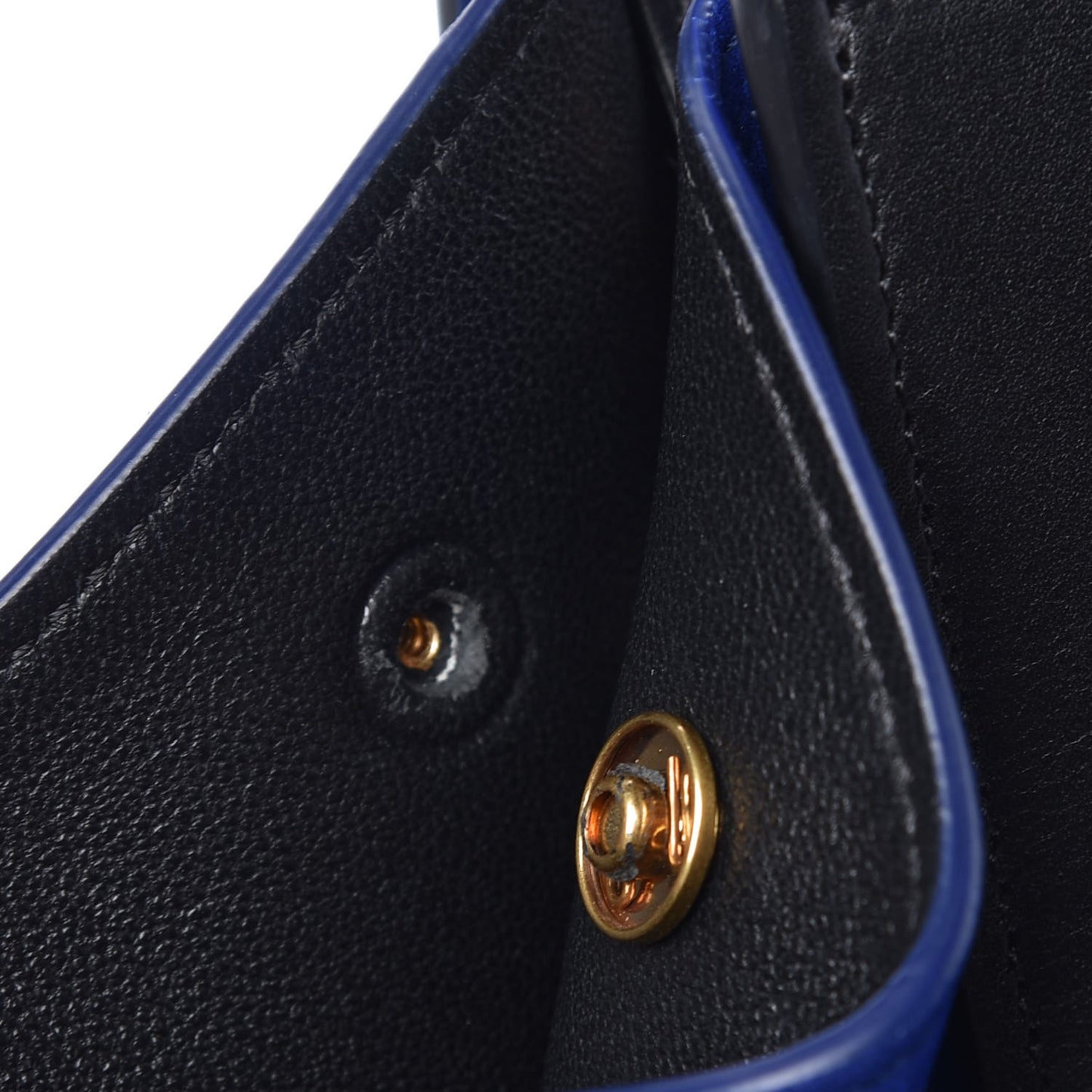 Bullhide Calfskin Nubuck Medium Tri-color Trapeze Coffee