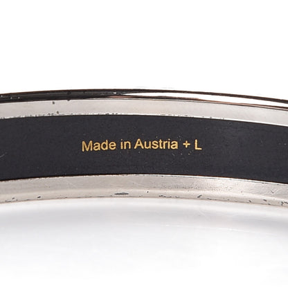 Hermes Enamel Printed Narrow Bracelet 65 5 of 5