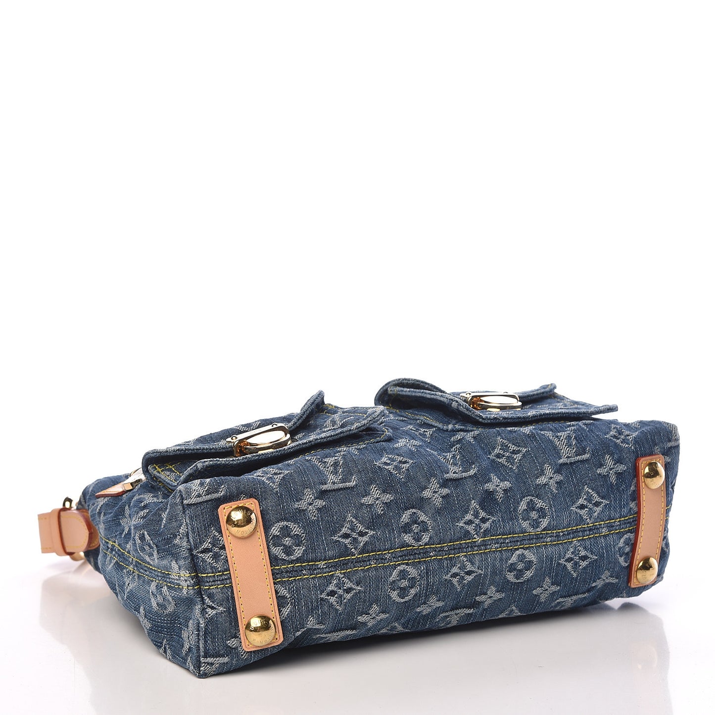 Monogram Denim Baggy PM Blue