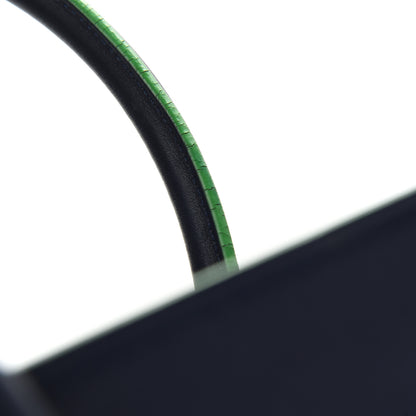 Celine Supple Calfskin Medium Phantom Luggage Navy Blue Green Trim 9 of 14