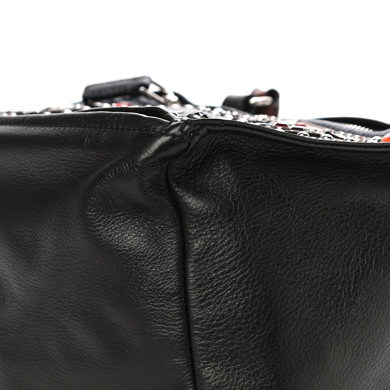 Givenchy Calfskin Small Studded Pandora Black Brown 8 of 8