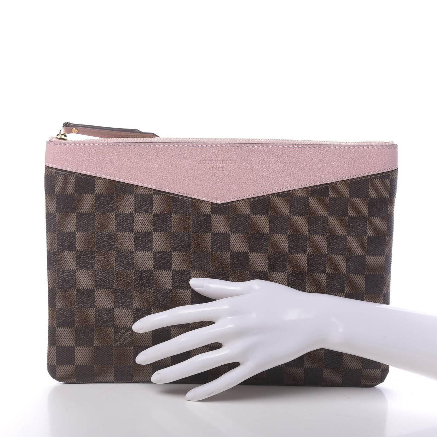 Damier Ebene Daily Pouch Rose Poudre