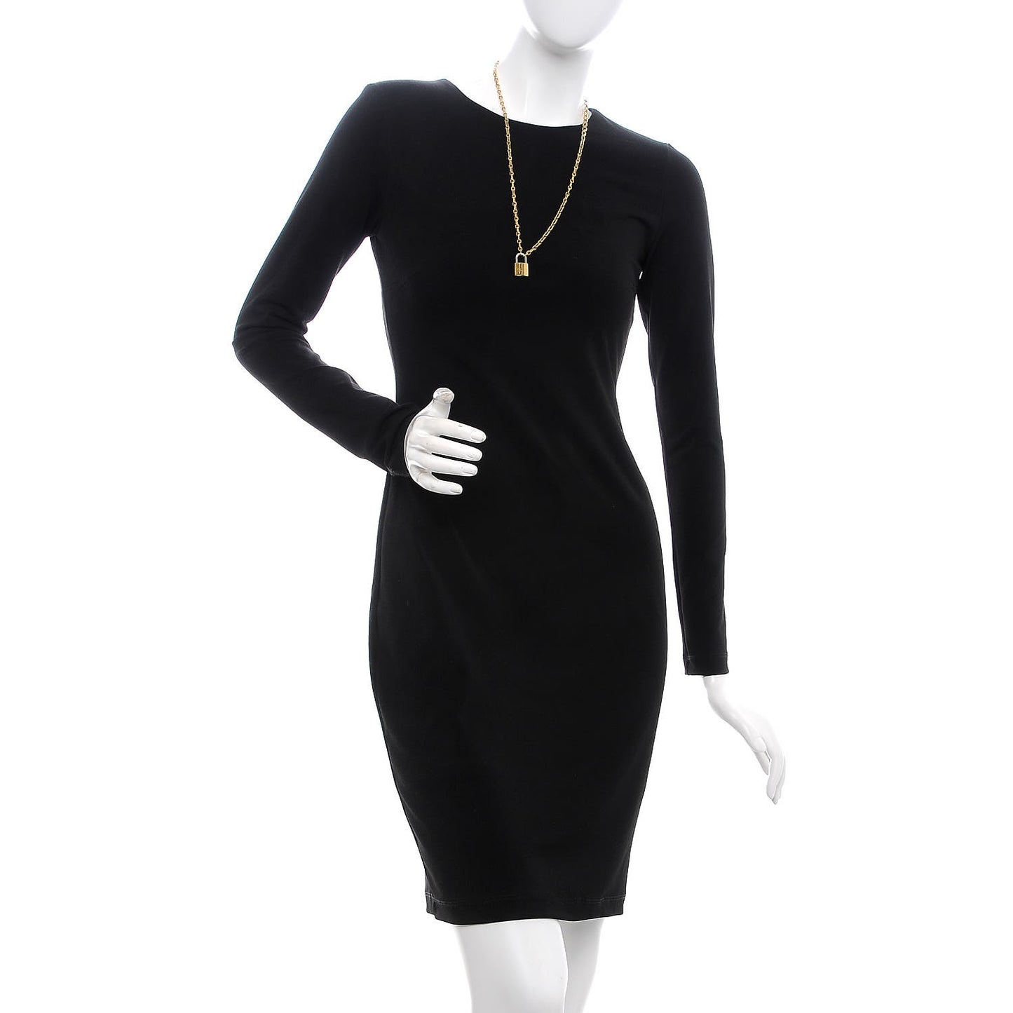 Lock Me Pendant Necklace Gold