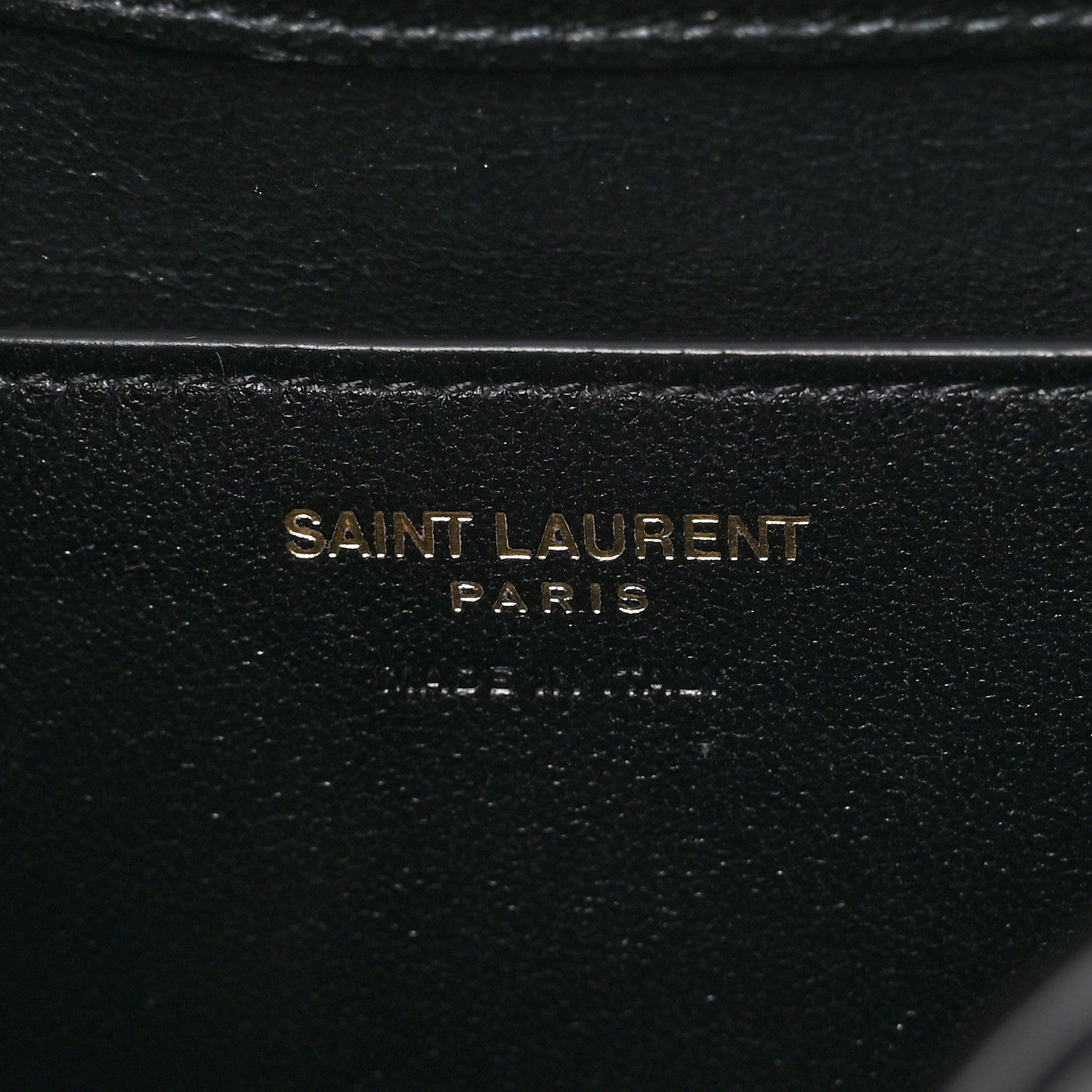 Saint Laurent Lambskin Small Cassandre Envelope Pouch Black 6 of 9