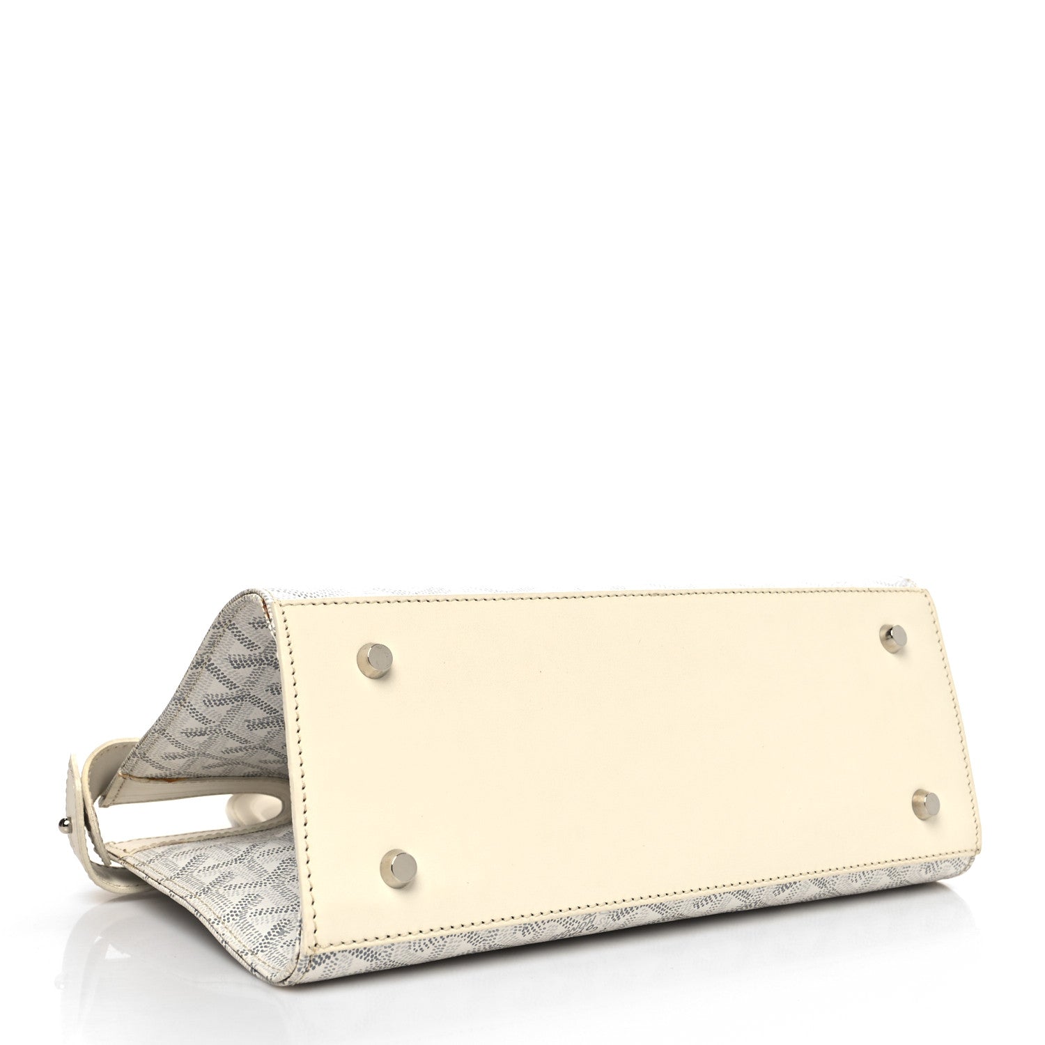 Goyard Goyardine Jersey PM Bag White 4 of 17