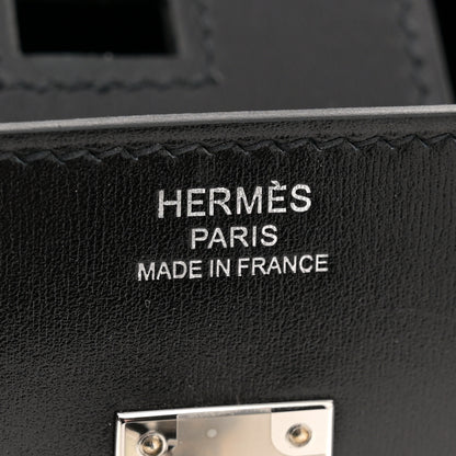 Hermes Box Birkin Sellier 25 Black 5 of 13