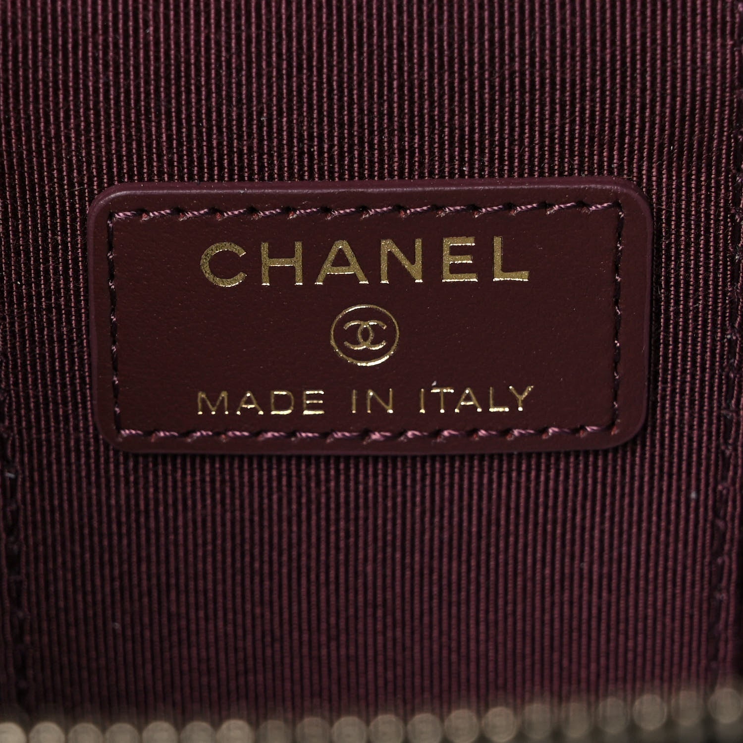 Chanel Caviar Quilted Mini Vanity Case With Chain Black 6 of 10