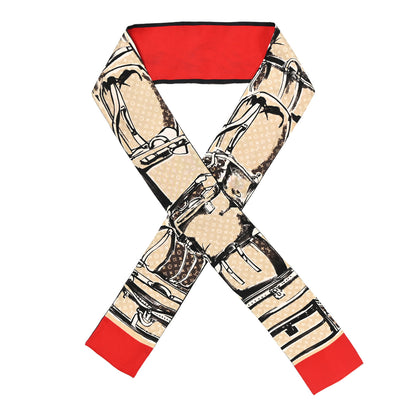 Louis Vuitton Silk Monogram Trunks Bandeau Brown 1 of 7