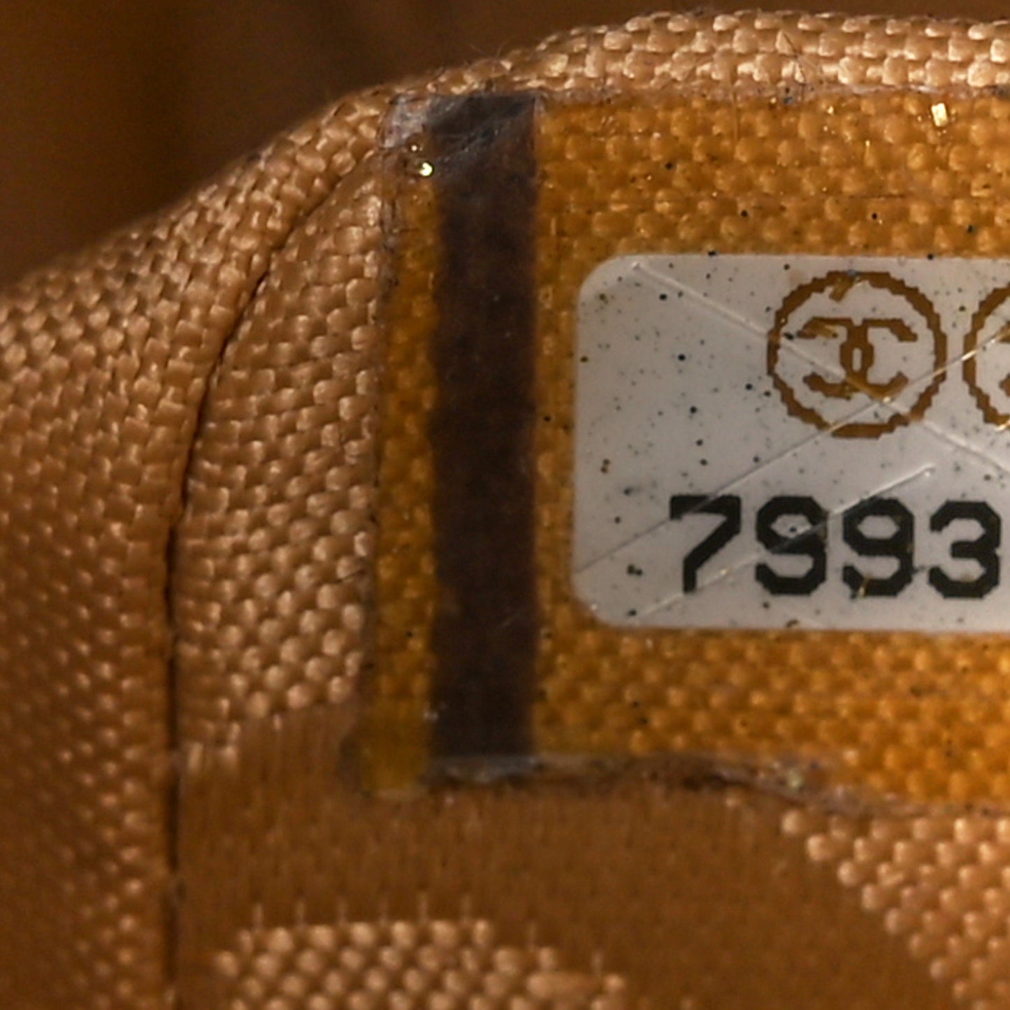 Calfskin Quilted Medium Wild Stitch Flap Beige