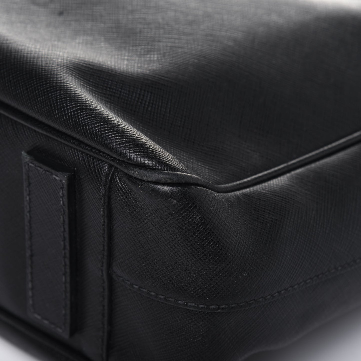 Saffiano Travel Briefcase Nero Black