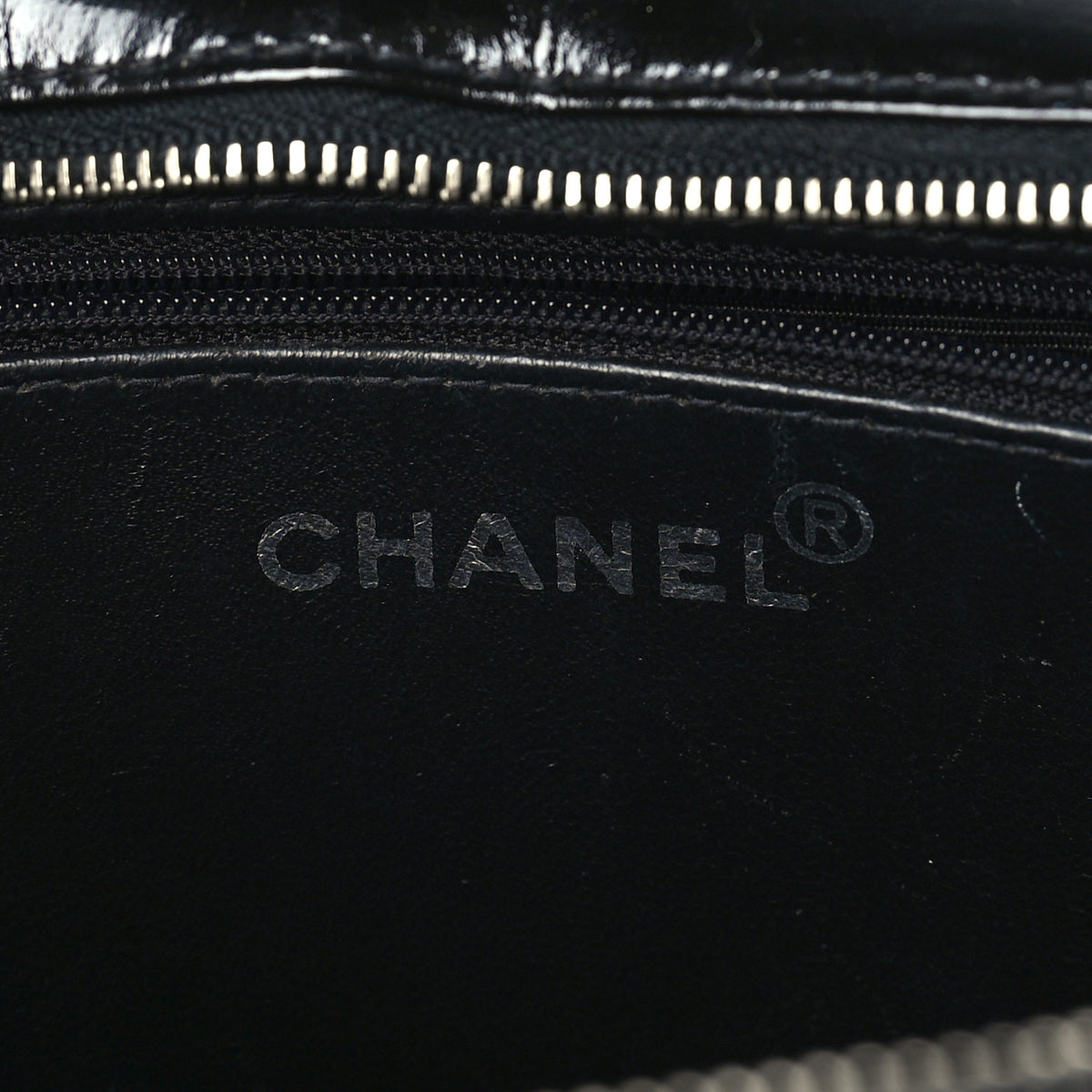 Chanel Glazed Calfskin Shoulder Bag  Black 5 of 9