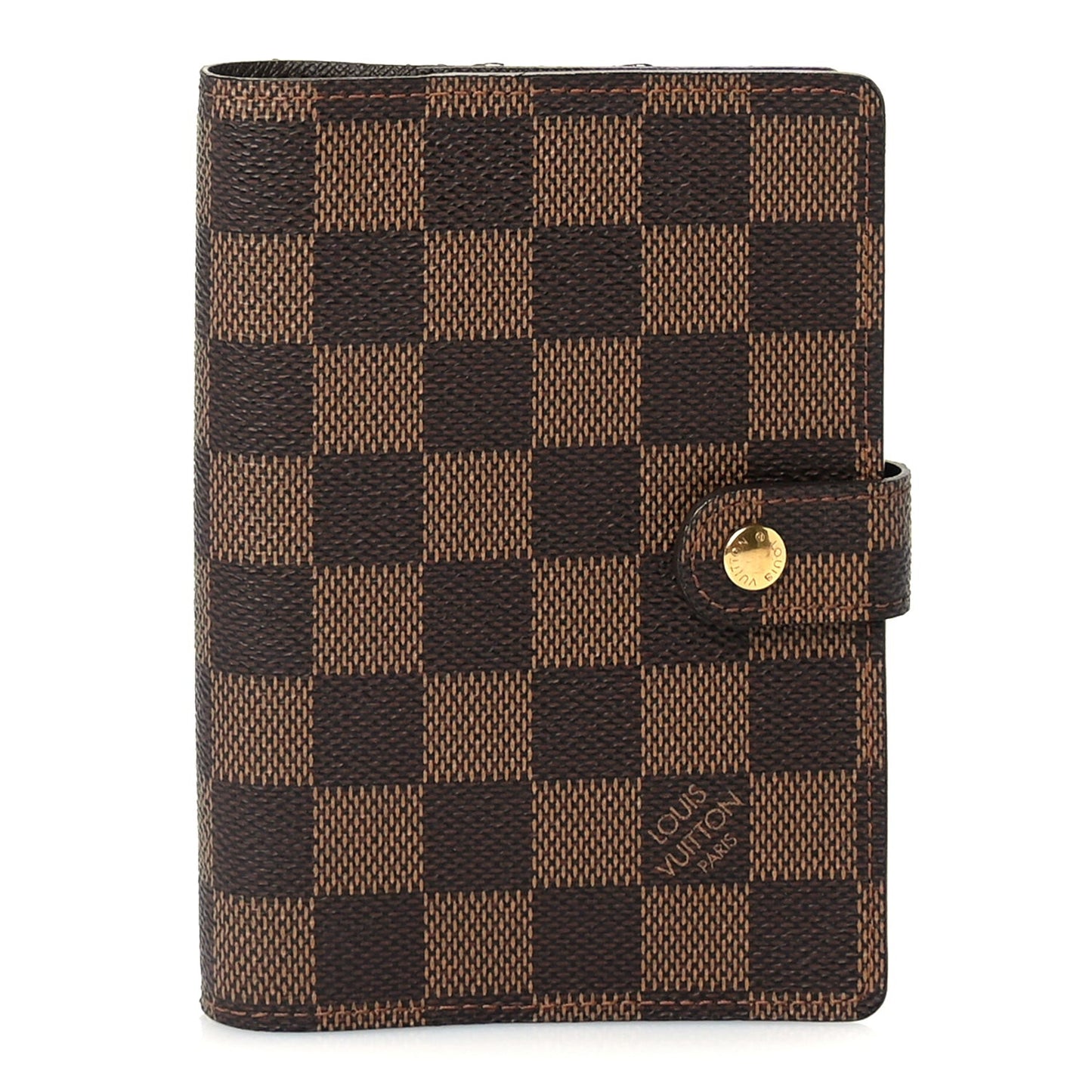 Damier Ebene Small Ring Agenda Cover
